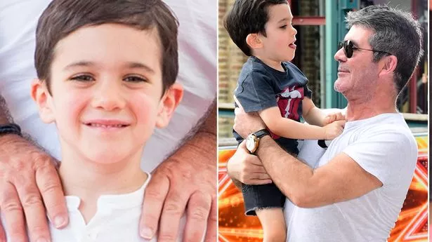 Simon Cowell’s son Eric towers alongside him in sweet snap as family welcome new arrival
