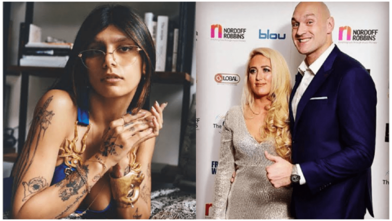 Heartbreaking Incident As Mia Khalifa Sex tape leaked nudes video With Boxer Tyson Fury Dropped After Paris Fury Announced Split