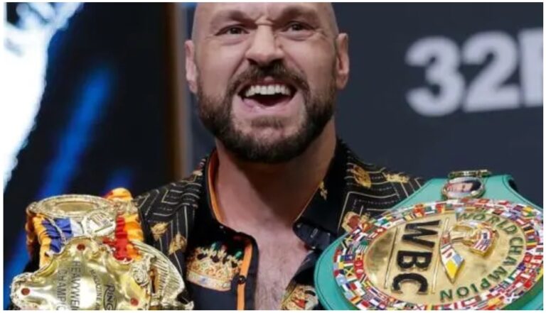 Clash of Titans: Tyson Fury Arrives in Riyadh for Historic Undisputed Championship Bout Against Usyk