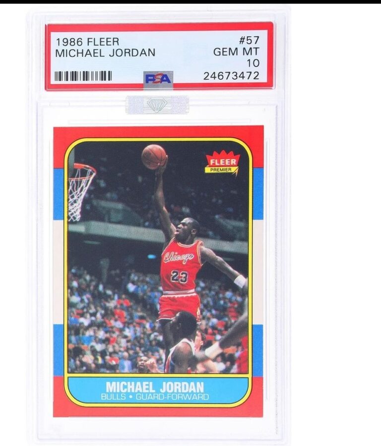 Serena’s Williams Husband Scores Big: Check Out Alexis Ohanian’s Insane Michael Jordan Rookie Card Stash!”