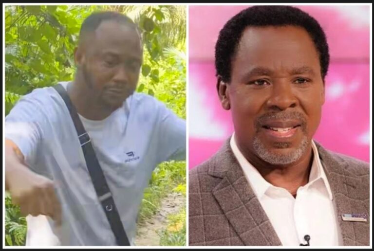 When my mum was sick, they brought her to TB Joshua’s church. They lodged them inside the church for three weeks and during that period we kept buying steady anointing water – Man