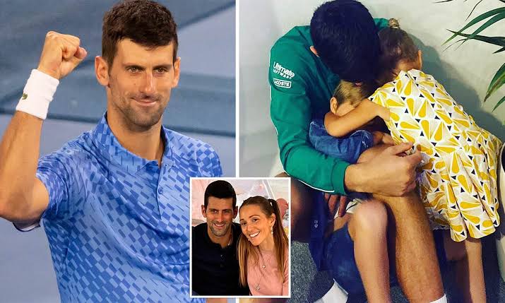 Sad News For Followers Of Novak Djokovic As  Wife Disappoints Fans With A Saddening Australian Open update, See Details