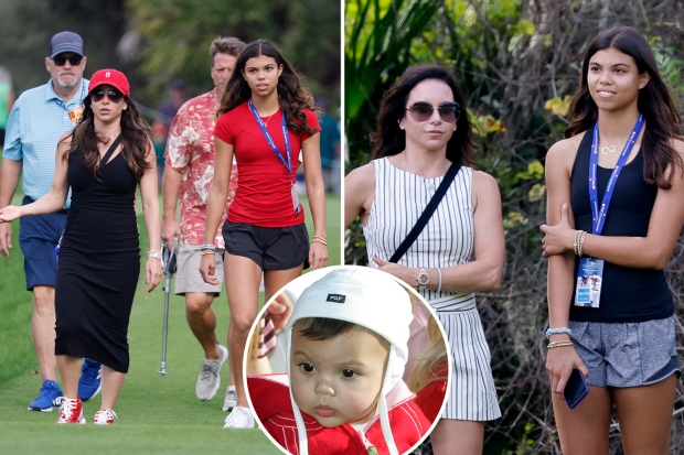 TIGER’S TALL TEEN Tiger Woods’ daughter Sam, 14, looks unrecognizable in rare photos as she TOWERS over his girlfriend Erica Herman