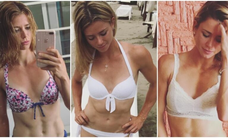 “Camila Giorgi’s Beach Elegance: Tennis Beauty Sizzles in Stunning Bikini Photos”