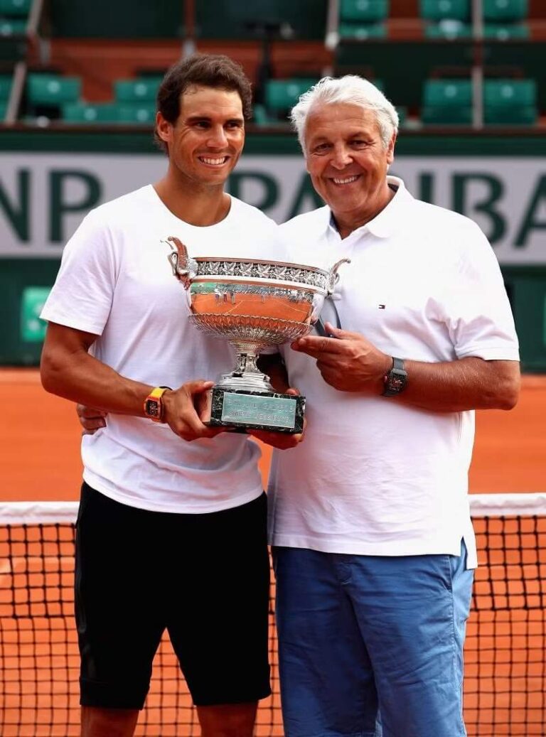 The greatest champion Rafael Nadal with his father 🏆❤️