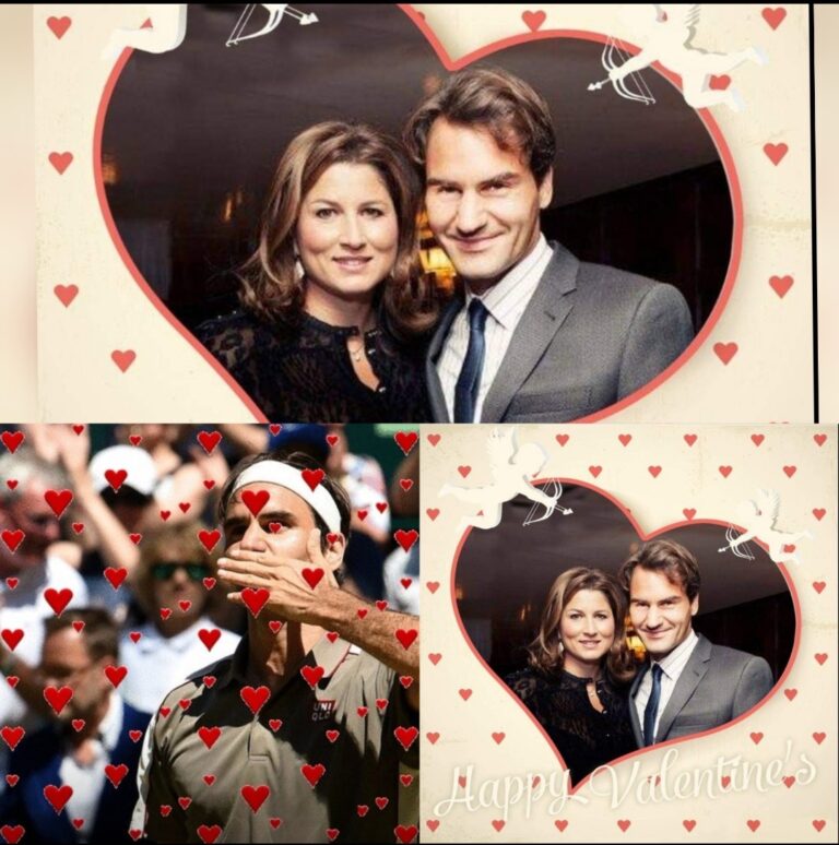Happy Valentine Day To Roger and Mirka And All Federer’s Fans 😍🥰🤩😘