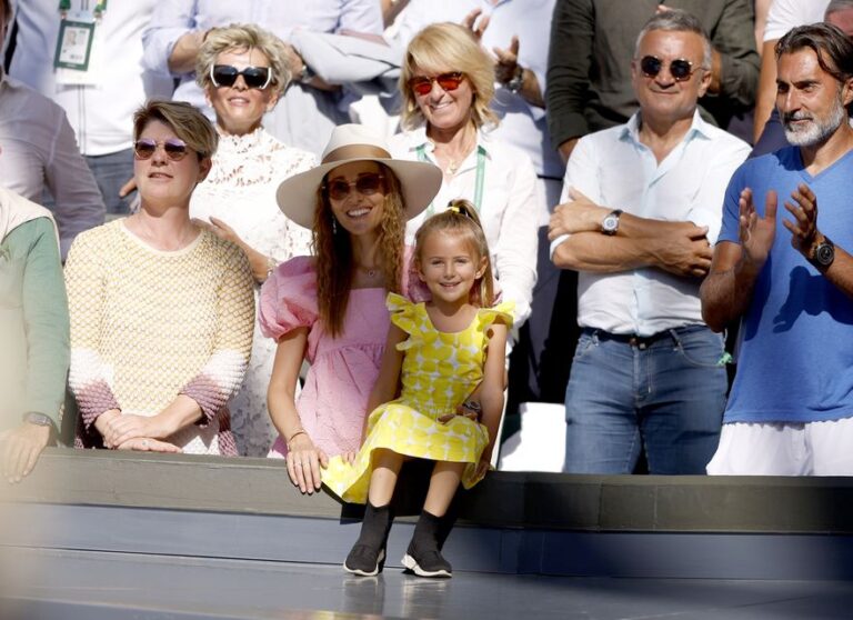 Family day at Wimbledon final as Djokovic and Cambridges’ children among crowd