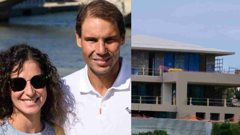 Rafael Nadal will soon move into his new dream home with wife and son