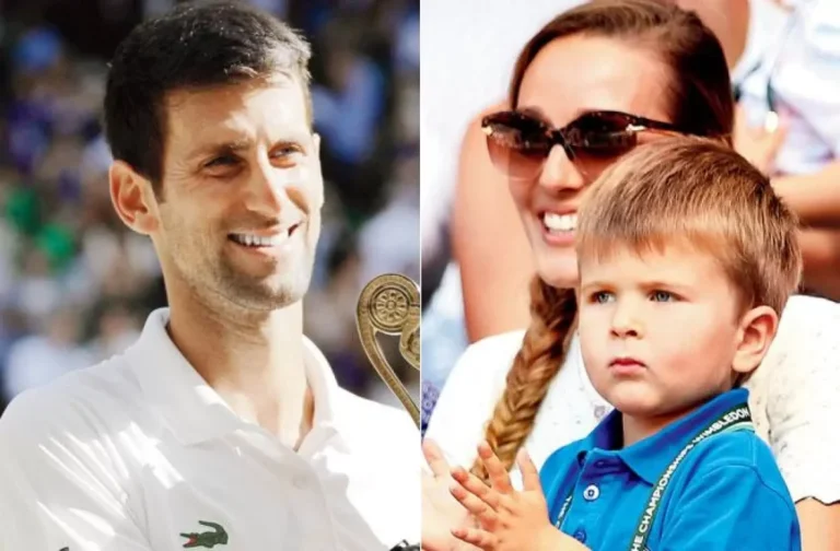 Novak Djokovic: ‘My son Stefan will have a good backhand; it’s in his DNA’