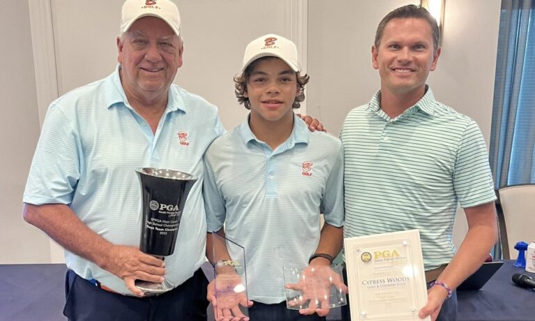 Charlie Woods wins again, this time on the South Florida PGA Junior Tour, details loading