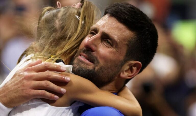 Tearful Novak Djokovic explains how six-year-old daughter helped him win US Open title