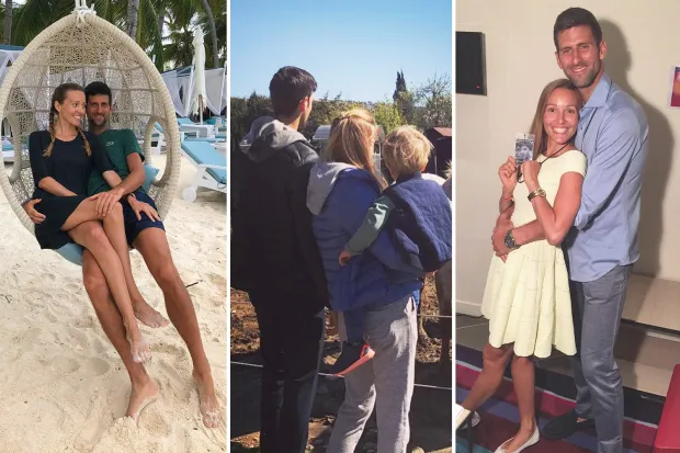 Novak Djokovic reveals he’s spending time with wife Jelena after ‘keeping fans in the dark’ following US Open exit