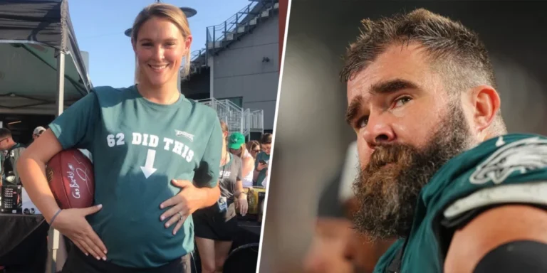 Jason Kelce and his beloved Wife Share Joyous Pregnancy News: “We Couldn’t Keep It Hidden