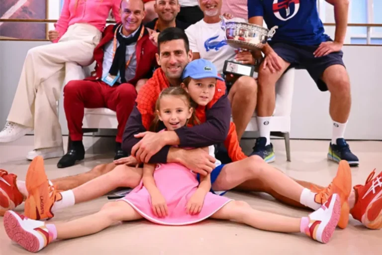 Novak Djokovic’s family moments with RG trophy will melt your heart