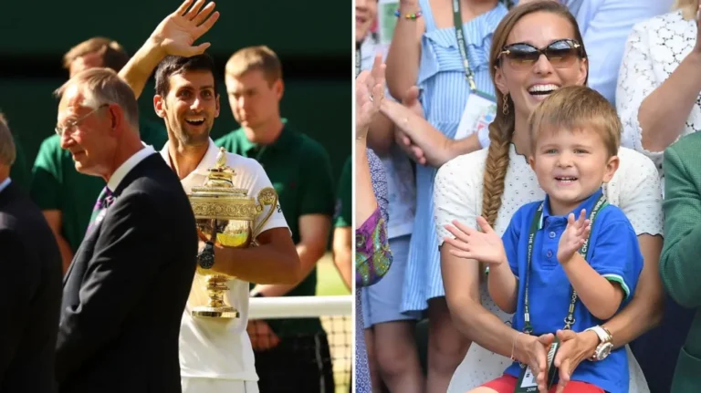 Novak Djokovic recalls emotional meeting with son Stefan at Wimbledon