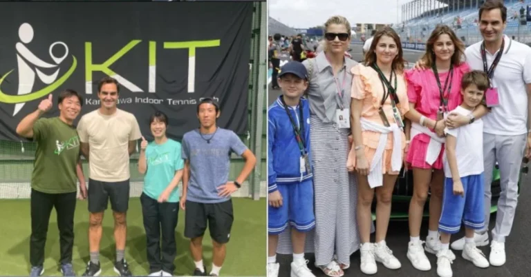 Roger Federer shares highlights of family trip to Japan, takes part in private tennis session with wife Mirka and kids