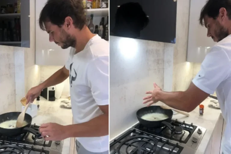 Rafael Nadal shares pictures while cooking for his wife, asking all to stay at home
