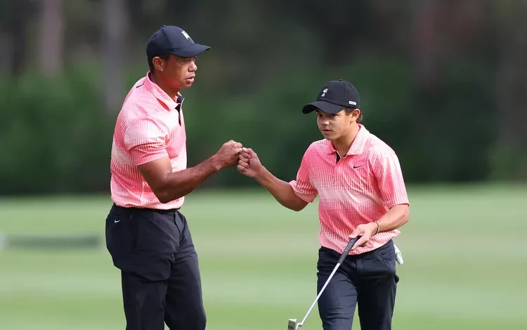 Tiger Woods Stunned by Son Charlie’s Golf Skills Ahead of Father-Son Tournament: ‘That Was Nasty