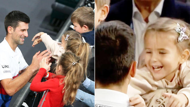 Blessed’: Novak Djokovic’s lovely first in heartwarming moment