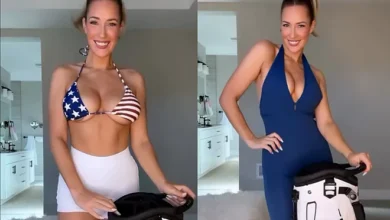 Paige Spiranac dazzles her fans and ignites social media with a quick and sexy fashion show