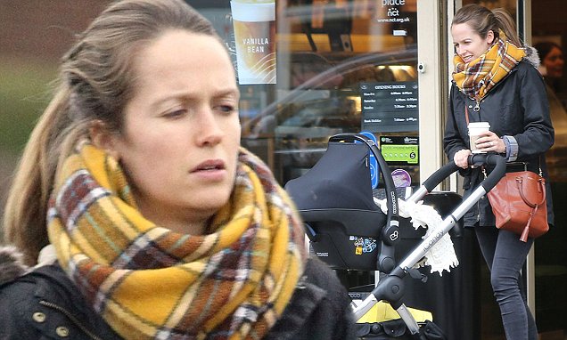 Andy Murray’s wife Kim dotes on her newborn daughter Sophia Olivia as she flaunts her svelte post