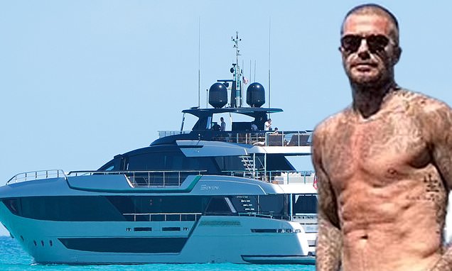 Posh and decks! David Beckham trades £5million yacht for a £16MILLION upgrade as former England ace sets sail in Miami