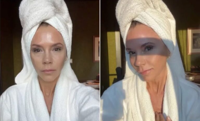 Victoria Beckham Goes Makeup Free as She Reveals Her ‘Morning Skincare Routine’ : Watch