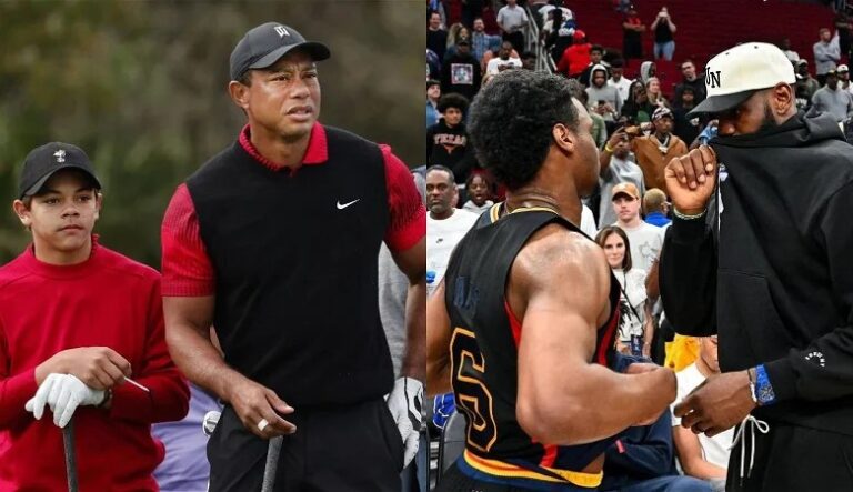 Charlie Woods Suffering Heavily From the Bronny James Problem; Tiger Woods and LeBron James’ Big Dilemma Explored