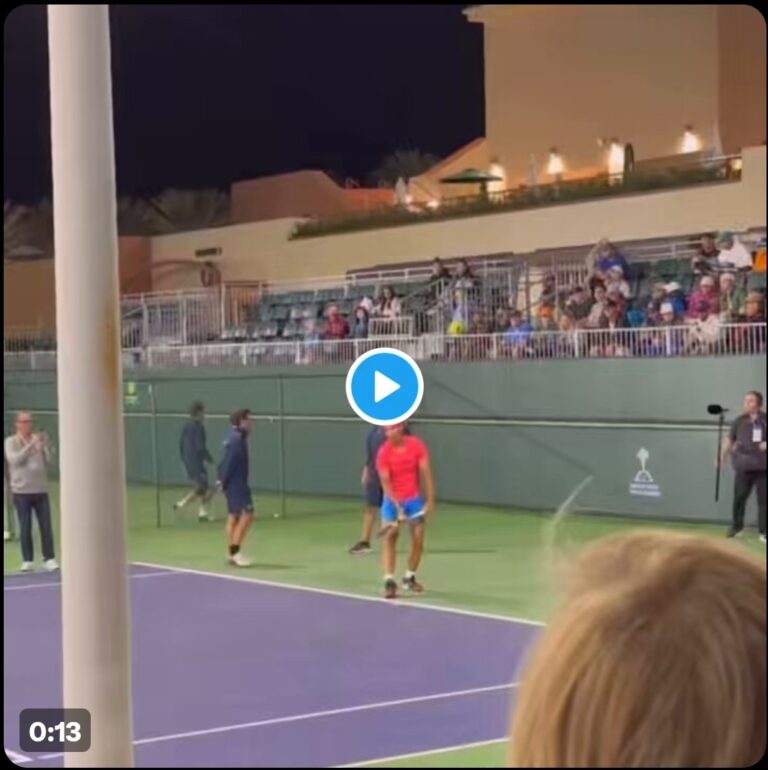 Fans React After Watching Rafa Nadal’s normal serves in court, See What They said