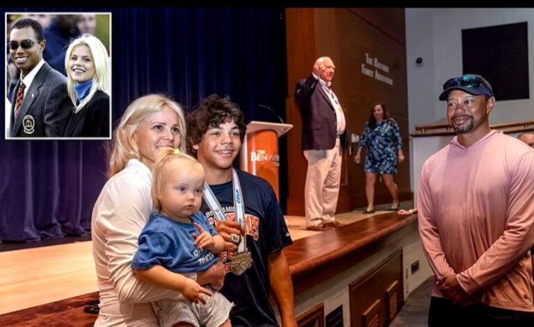 3 Things That Happened Later After Tiger Woods reunites with ex-wife Elin Nordegren at son Charlie’s golf championship ceremony.