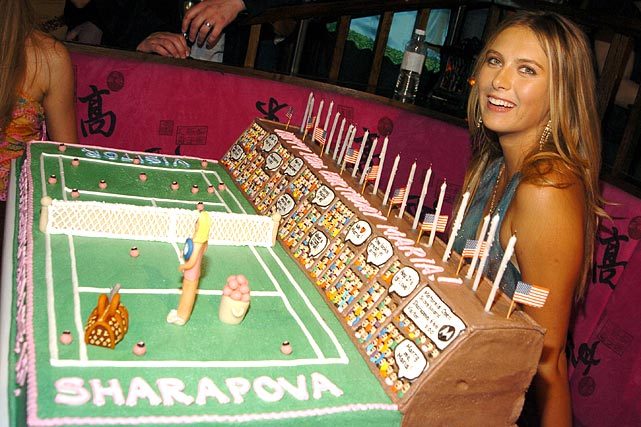 HOT Maria Sharapova CELEBRATES BIRTHDAY IN LA!