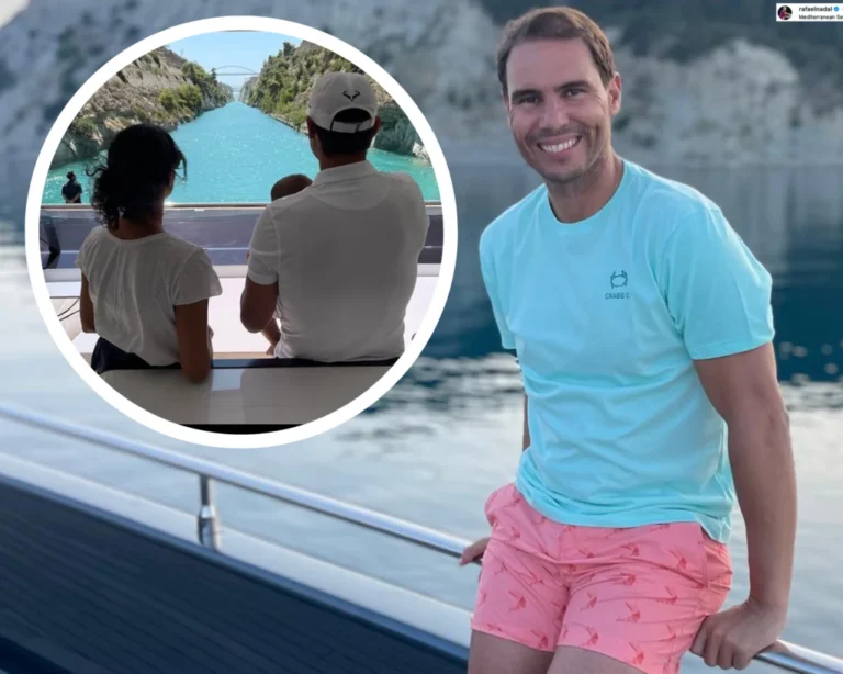 Rafael Nadal shares new photo of son during summer vacation in manacor