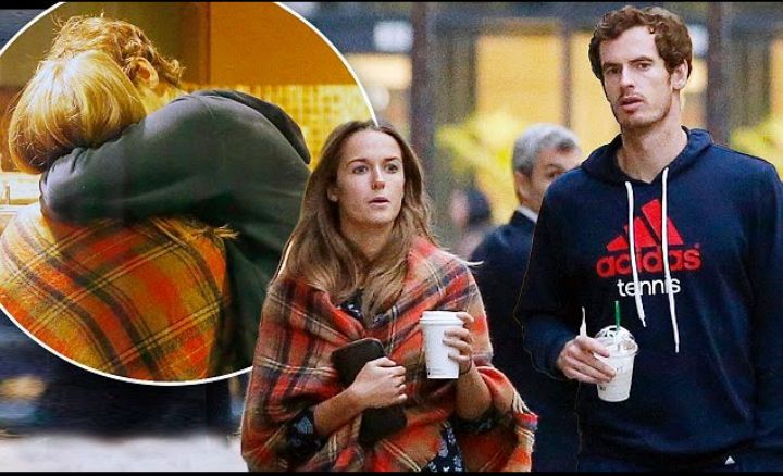 Andy Murray Shares Super Sweet Moment with Wife Kim Sears in Paris as he kisses