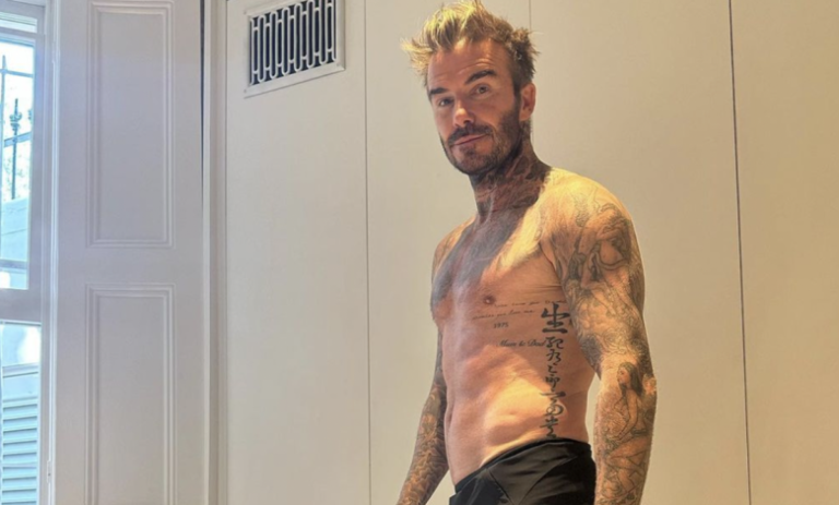 Cheeky Love Notes: Victoria Beckham’s Playful Message as David Strips Down – Asking ‘How Fit’!”