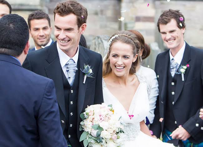 Happy wedding anniversary To Andy Murray and Kim Sears As Couple shares loved up snaps to celebrate