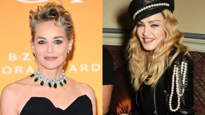 Sharon Stone celebrates Madonna’s 65th birthday with sexy throwback pic