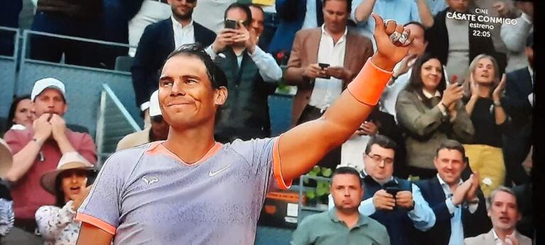 Rafael Nadal Teases Fans with ‘Sun-Kissed’ Selfie Ahead of Tomorrow’s Game