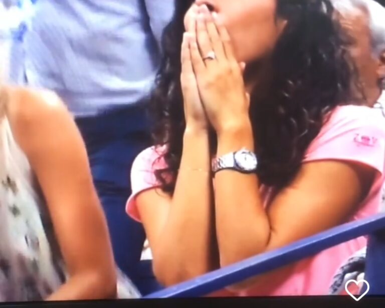 WATCH Cutest moment of Maria Perello Celebrating Her Husband Rafael Nadal’s Victory On Court [VIDEO]