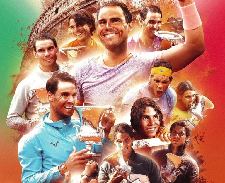 Rafa Nadal fait ses adieux à l’un de ses tournois les plus réussis et les plus aimés, les Internazionali BNL d’Italia 💚🤍❤️