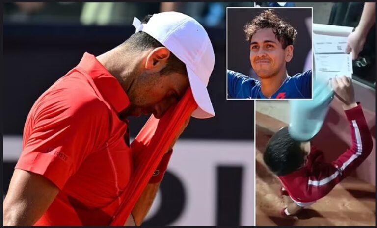 Novak Djokovic suffers SHOCK straight-sets defeat in Italian Open and is set to undergo medical…