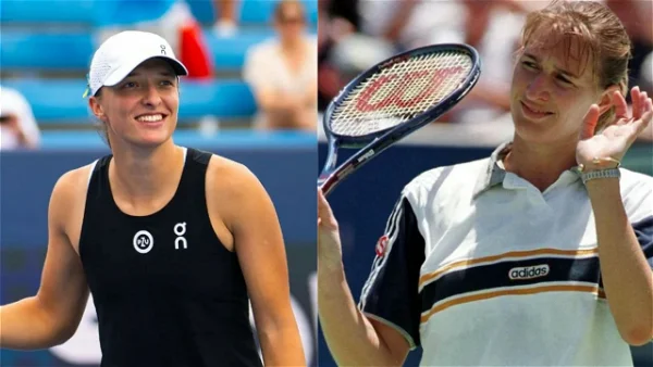 After Madrid Open Heroics, Iga Swiatek’s Raw Talent Gets Compared to Tennis Legend and Andre Agassi’s Wife Steffi Graf