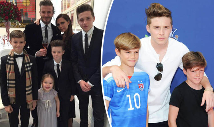 Victoria Beckham Shares Adorable Pic of David Beckham With Their Four Kids