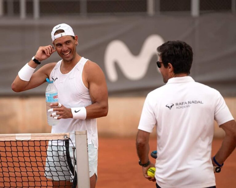 Bien en forme : “Je me sens mieux maintenant” – La superstar Rafael Nadal se sent mieux après un entraînement intense