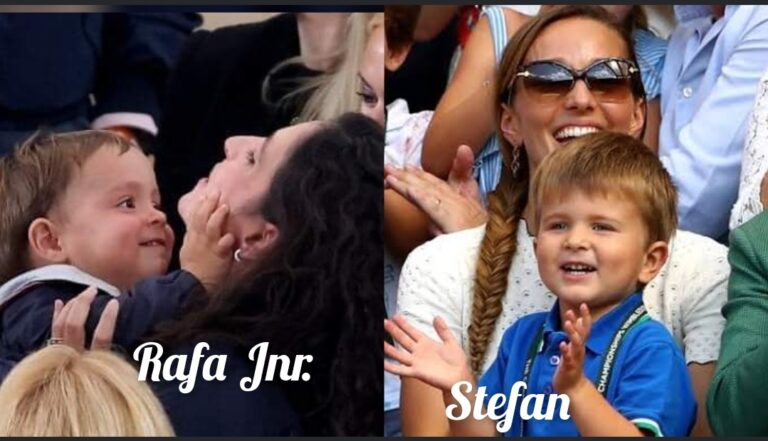 They Love Their Mummies: Rafa Jr. & Stefan Djokovic 😁❤🎾