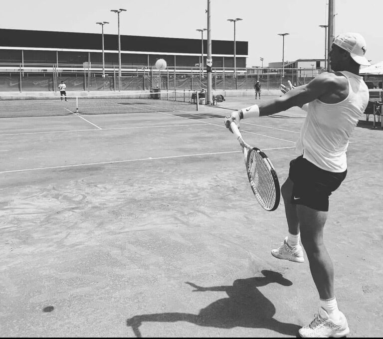 Rafa continues to work hard, with just a few weeks before he is back