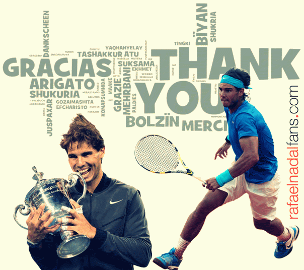 Thank You Rafael Nadal For An Amazing 2024 – Thank you Rafa for making us happy!