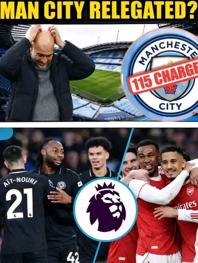Manchester city hit with 115 charges before man city clash